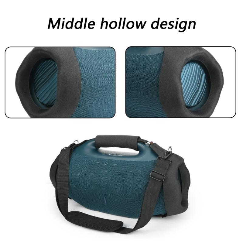 Protector Cover With Adjustable Shoulder Strap for Boombox 4 Portable Speaker Scratch Resistant Sleeve Case