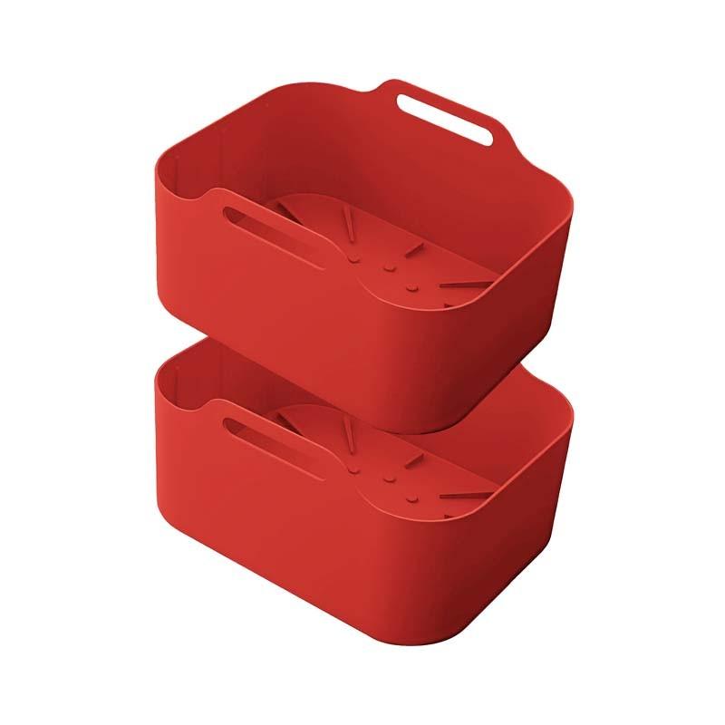 

Силиконовые корзины для варки X2 Silipot2 Red Kitchencook