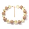 Simple, fresh and fashionable, versatile geometric resin beaded multi-color casual necklace, which can be worn in multiple layers for daily women