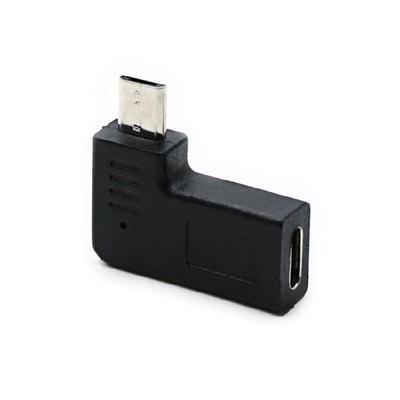 USB C auf Micro USB Adapter rechtwinklig Typ C Stecker für bequeme Nutzung auf engstem Raum Lade- und Synchronisierungs-Konverter