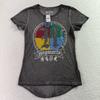 Harry Potter Hogwarts T-Shirt- Juniors Size S Color Grey NWT