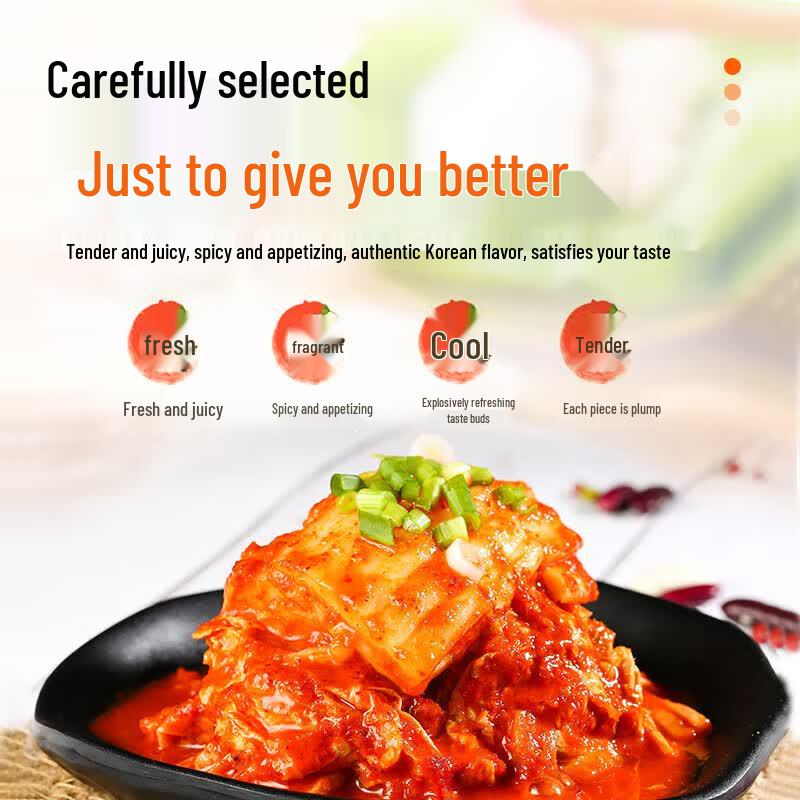 Chunyu Fu geschnittenes Kimchi
