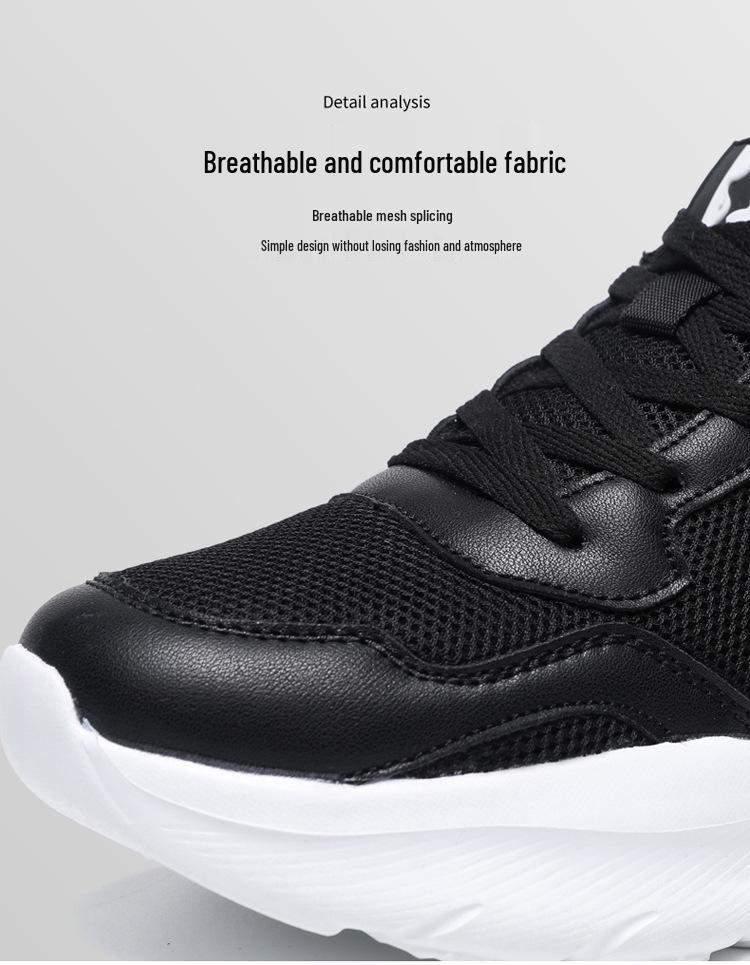 Trendige und vielseitige Sneaker: Weich, Atmungsaktiv, Dicke Sohle, Leichte Laufschuhe für Männer und Frauen