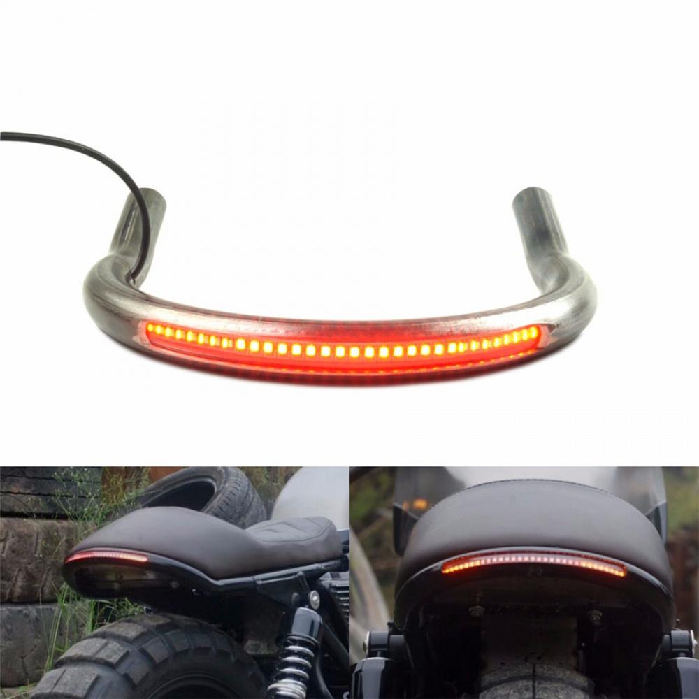 Seat Frame Hoop Loop Upswept Loop & Led Turn Singal Light For Honda Cb Yamaha Xs