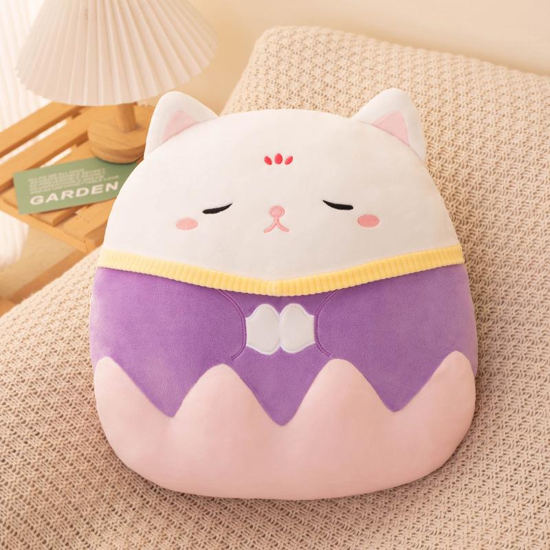 Cute Animal Plush Pillow for Home Decor & Car Support