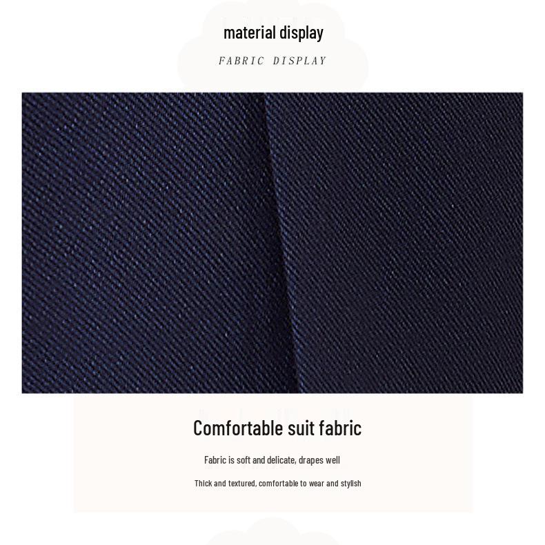 Professional Women's Suit Skirt Set 2024: Elegant Slimming Workwear for Beauty Salon and Property Consultants