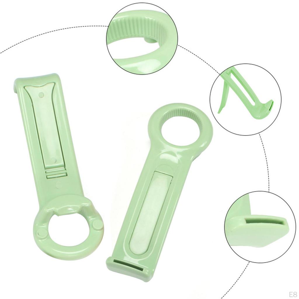 2 in 1 Bottle Opener Can Easy to Use Versatile Novelty Non Slip Grip for Picnic Kitchen
