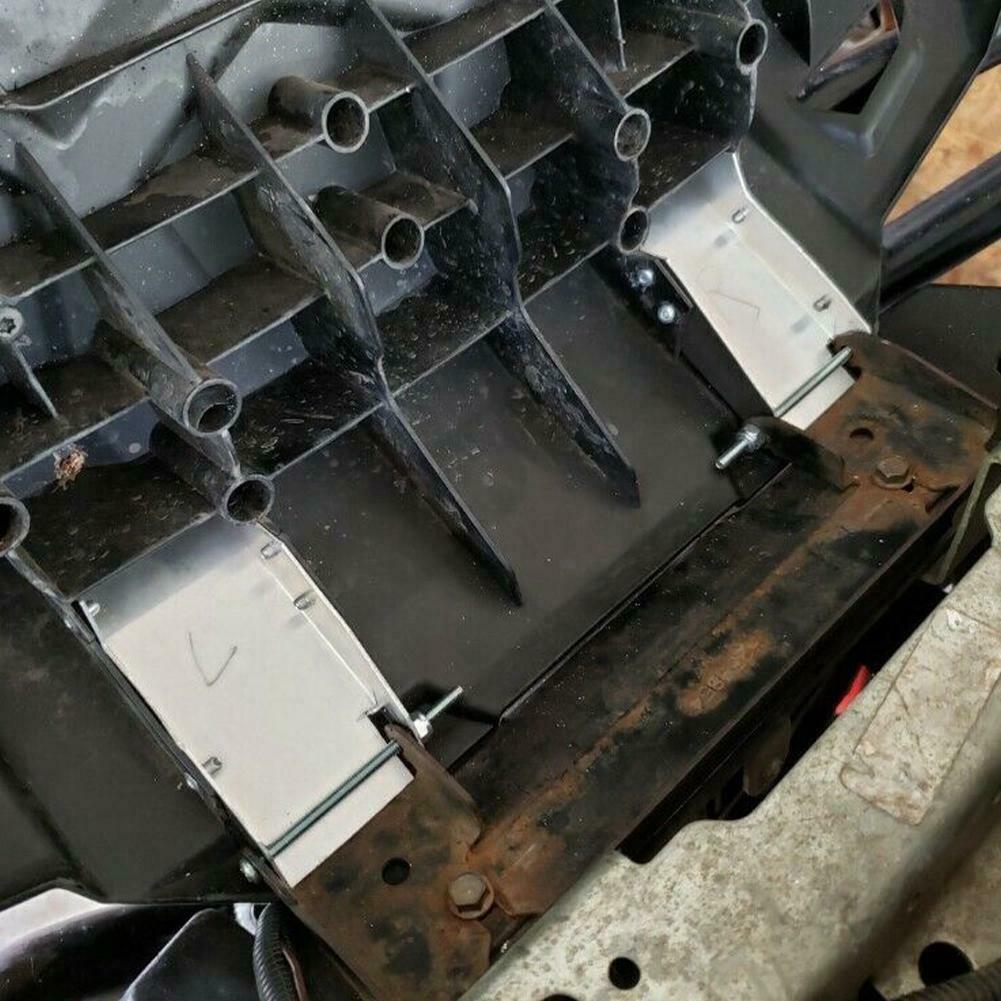Kit de Soportes de Bisagra para Tapa de Repuesto de Cubierta de Almacenamiento Frontal de Aluminio Para Polaris Sportsman 450 570 850 2015 2016 2017