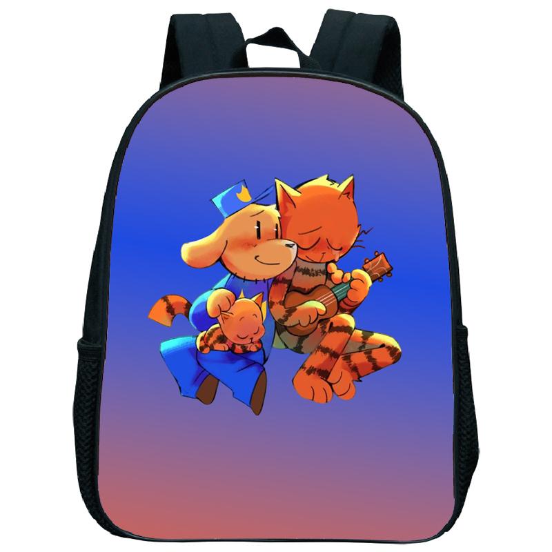 Dog Man Kindergartenrucksack 12 Zoll Dogman Kinder Junge Mädchen Kindergartentasche Kleinkind Zurück zur Schule Geburtstagsgeschenk