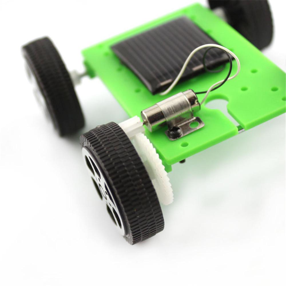 Solar Car Toy for Kids Mini DIY Assembled Energy Powered Car Kit STEM Educational Toys for Children Creativity Birthday Gift