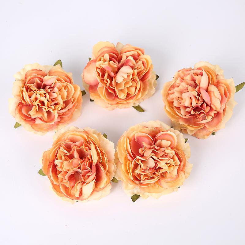 3/5/10 Stück Seidenpfingstrose Künstliche Blumen Hochzeit Ehe Dekoration Kunstblume für Heimdeko DIY Basteln Geschenke Girlandenzubehör