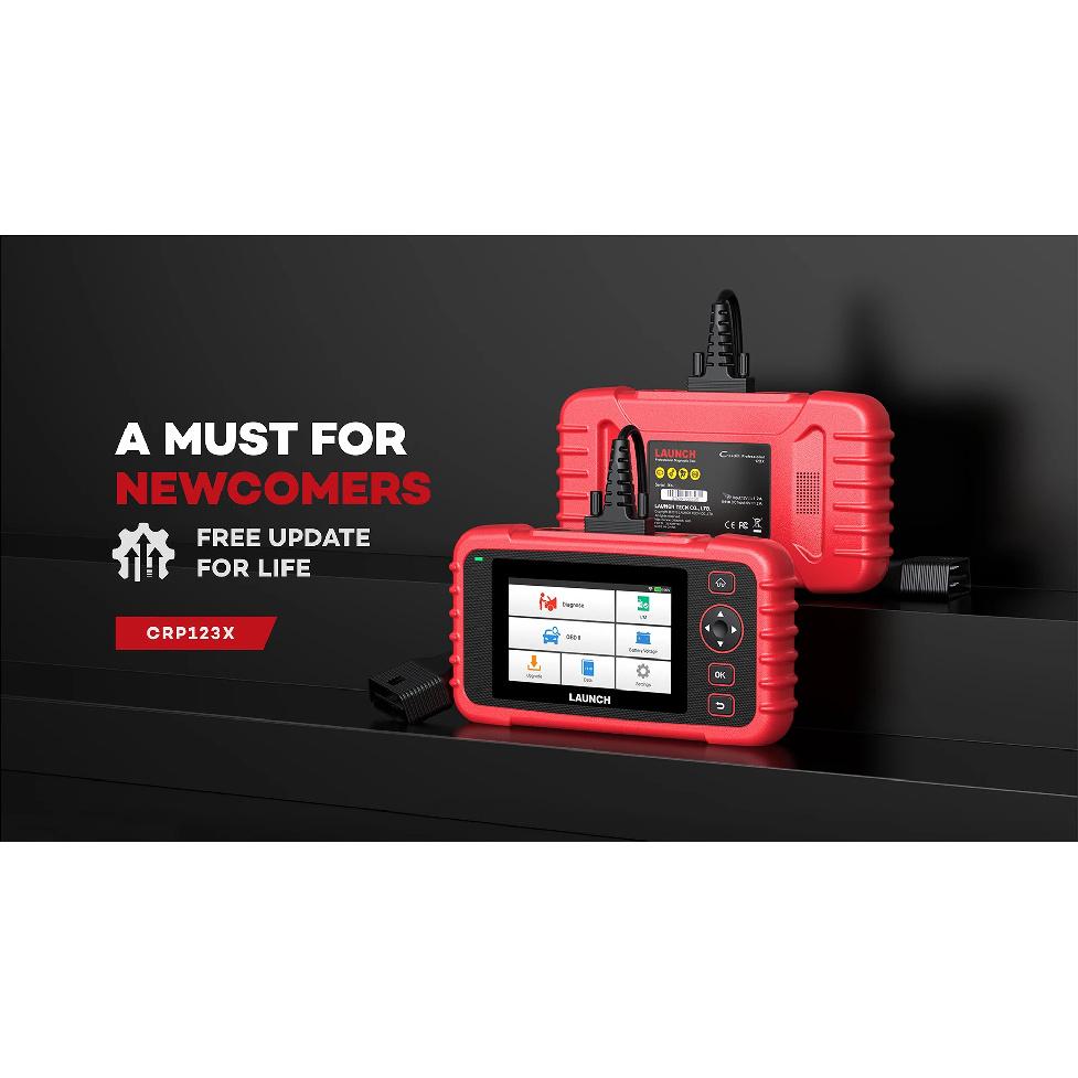 LAUNCH X431 CRP123X Car OBD2 Diagnostic Tools Obd2 Scanner Engine ABS Airbag SRS AT Code Reader Free Update Automotive Tools