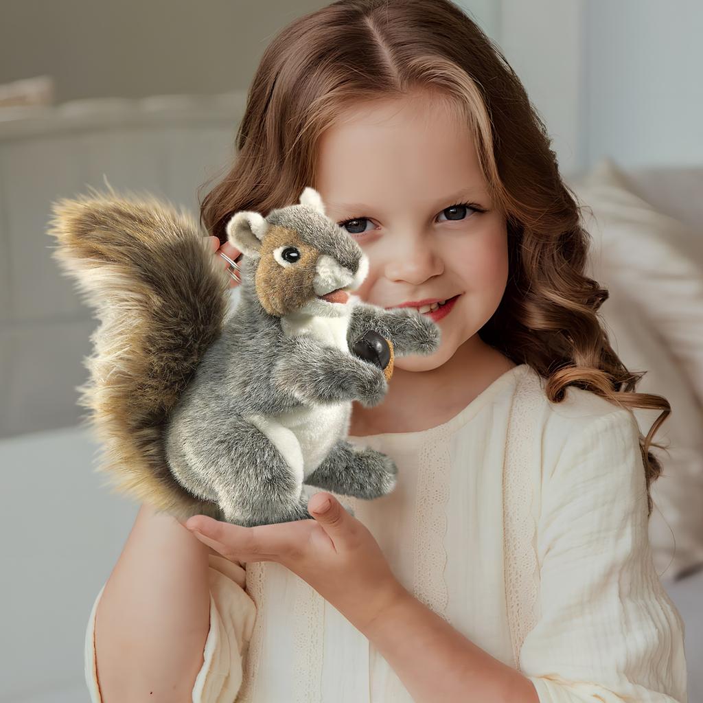 Cute Squirrel Hand Puppet Plush Toy For Show Lovers, Plush Toys, Cute Toys