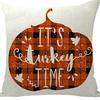 New Thanksgiving Autumn Pillow Letter Pumpkin Maple Leaf Turkey Home Cushion Pillow Cover