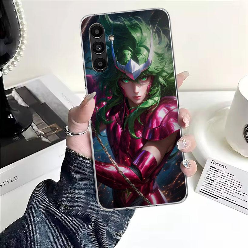 Saint Seiya Cool Phone Case For Samsung Galaxy A13 A14 A15 A16 A17 A53 A54 A55 A56 A57 A33 A34 A35 A36 A37 A23 A24 A25 A26 Galax