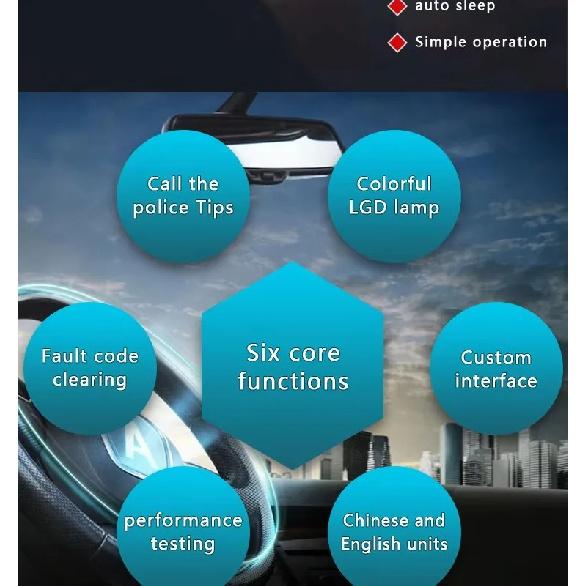 Car Smart OBD2 Auto Meter Speedometer Mini Digital Water Temperature Car Gauge OBD2 Monitor Lufi X1 HUD