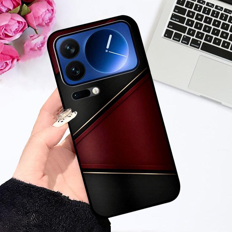 Silikonhülle für Xiaomi 17Pro/17 Pro Max Stoßfeste Handy-Rückseite Niedliche Bemalte Fundas für Xiaomi17 Pro Max Weiche TPU-Schale