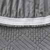 Arc-Shaped Curved Armchair Elastic Dining Chair Slipcover Nordic Chair Cover  For Home Living Room
