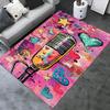 Office Carpet Chair Mat: Vibrant Microphone Design, Perfect for Home Decor, Office Use, and Gifts Suitable for Bedrooms, Living Rooms, and All Rooms