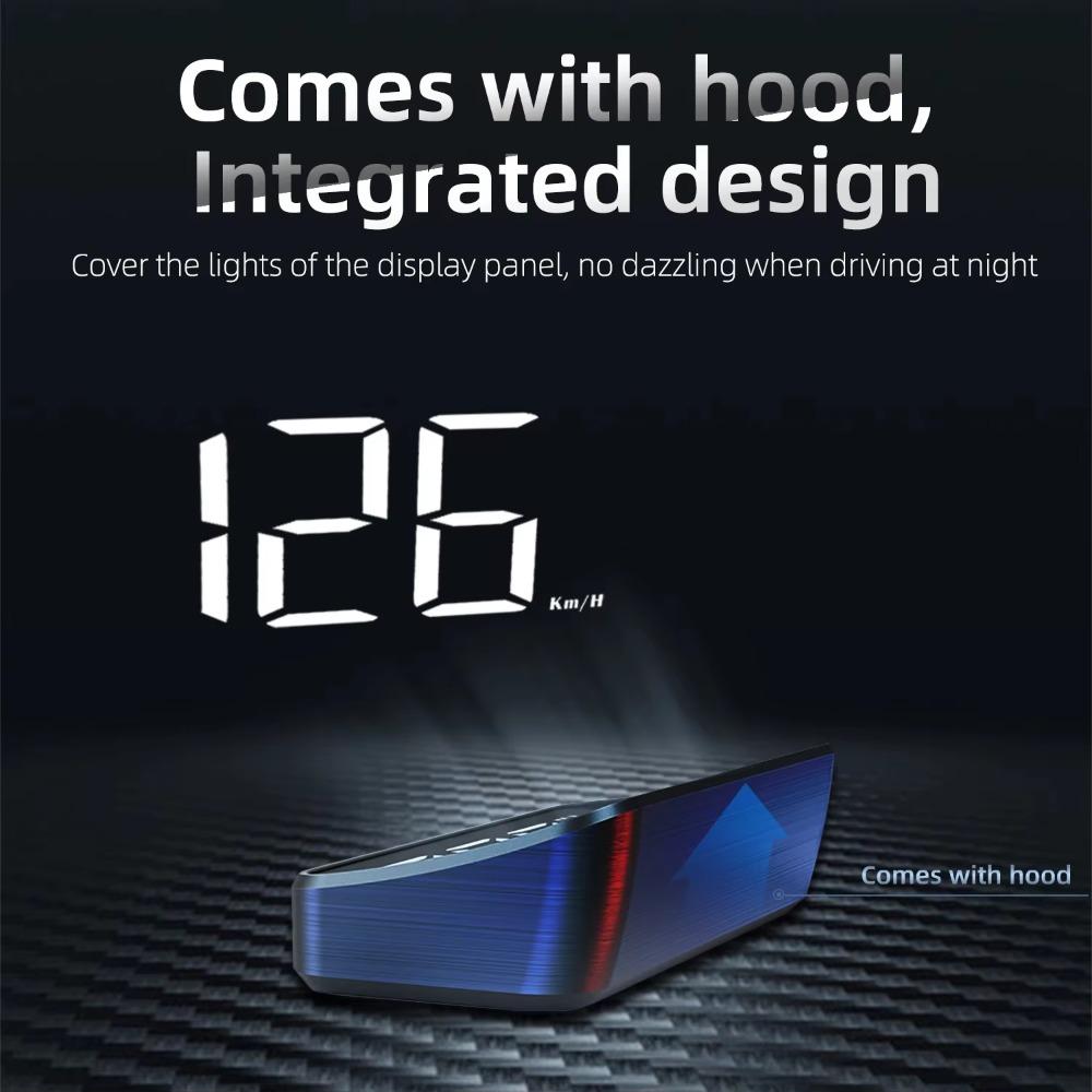 M2 HD Car Head up Display GPS Speedometer KM/H Digital HUD Windshield Projector Universal Auto Electronics Accessory