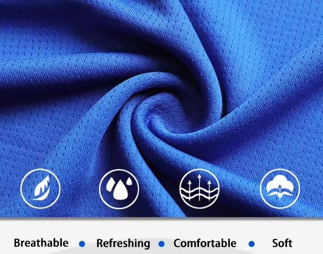 Summer Outfit Breathable Sports Short Sleeve T Shirts Prints Jersey Fan Retro Tops Football Shirt for Fans