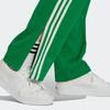adidas Originals X Sporty & Rich Collaboration Retro Sports Solid Color Elastic Logo Straight Leg Sweatpants Women Bottoms Green IB2154
