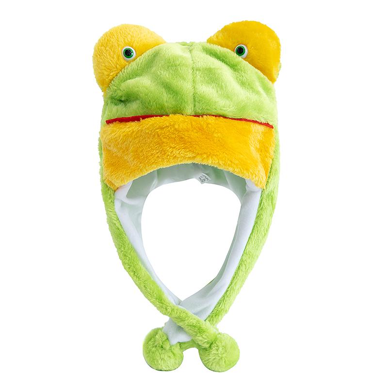 New Style Unisex Funny 3D Animal Style Decorative Hat Mischievous Couple Cap For Man Women Plush Winter Lovely Family Hat