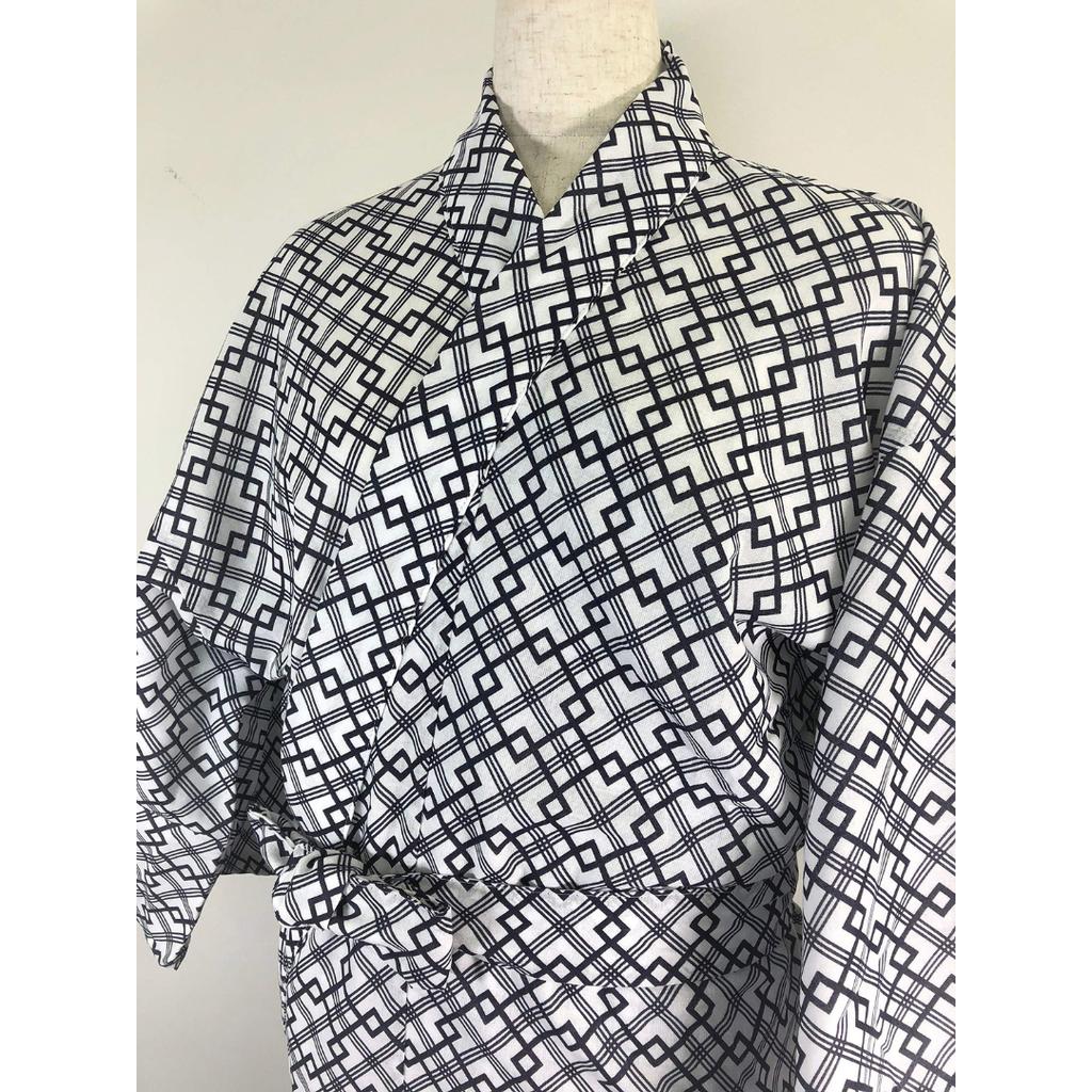 Yagisei Gauze Floral Size Made In Japan Sleepwear, Pattern-Selected, Double-Layer Gauze, Pajamas, Men's L,