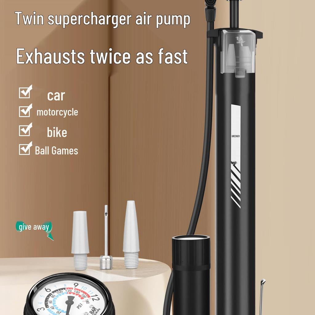 Universal Electric High-Pressure Bicycle & Sports Ball Pump