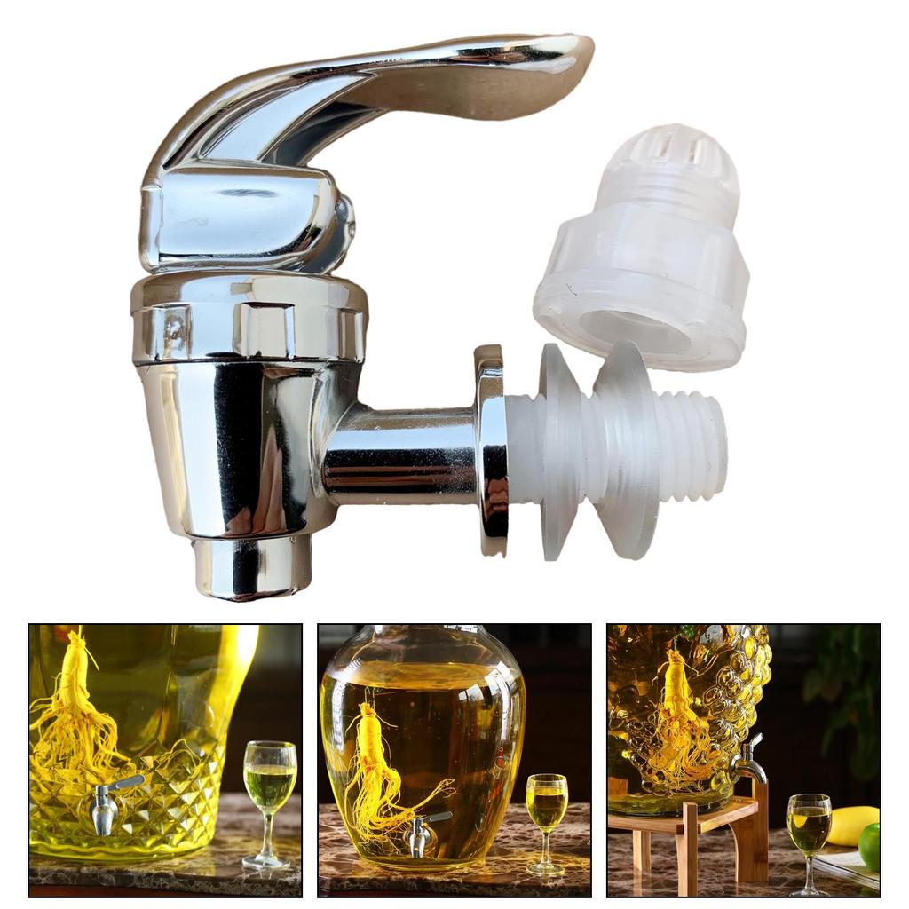 Beverage Dispenser Spigot 12mm Dispenser Faucet Faucet Tap Replacement for Bar Family Gatherings Restaurant Parties Soda 5