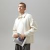 VUUG Men's Jacquard Polo Collar Sweatshirt