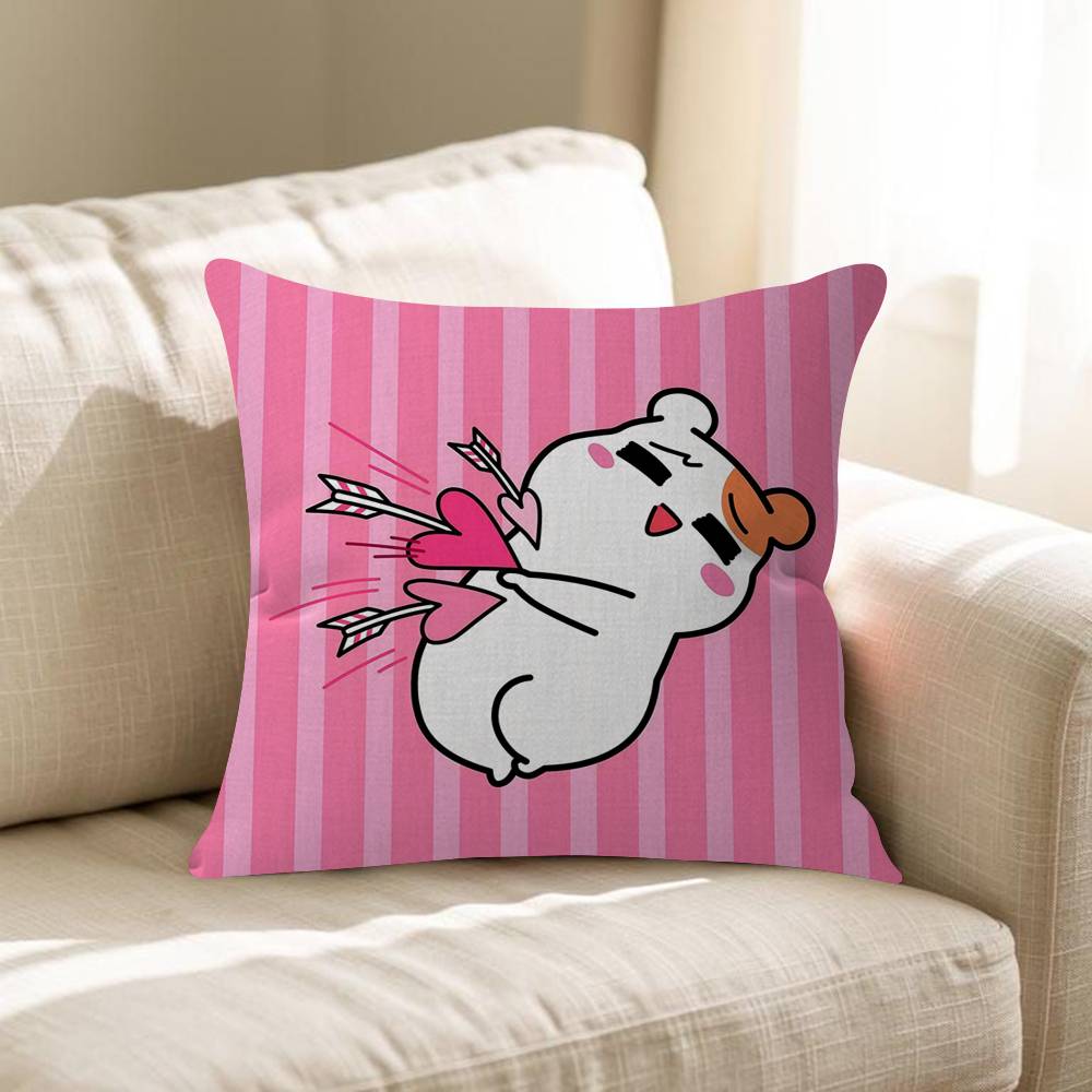 Kawaii EEbichu Pillow Cover Sofa Cushion Cover Home Room Decoration Children Gift
