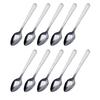 Takagi Fruit Spoons, Set of 10, Lilac, Serrated Edge, Dessert, Stainless Steel, Silver, Made In