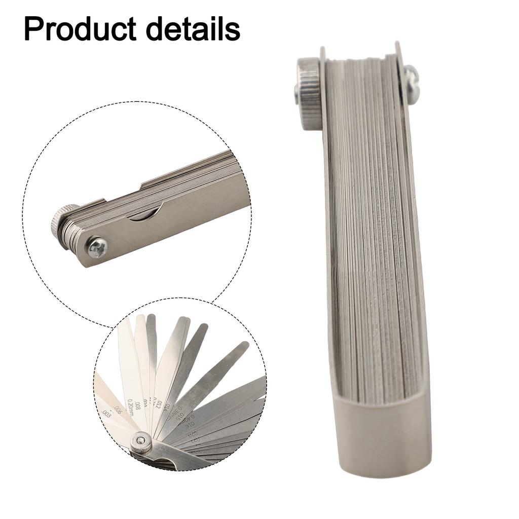32 Blades Feeler Gauge Dual Marked Feeler Gauges Perfect For Engines Accurate And Versatile Corrosion-Resistant