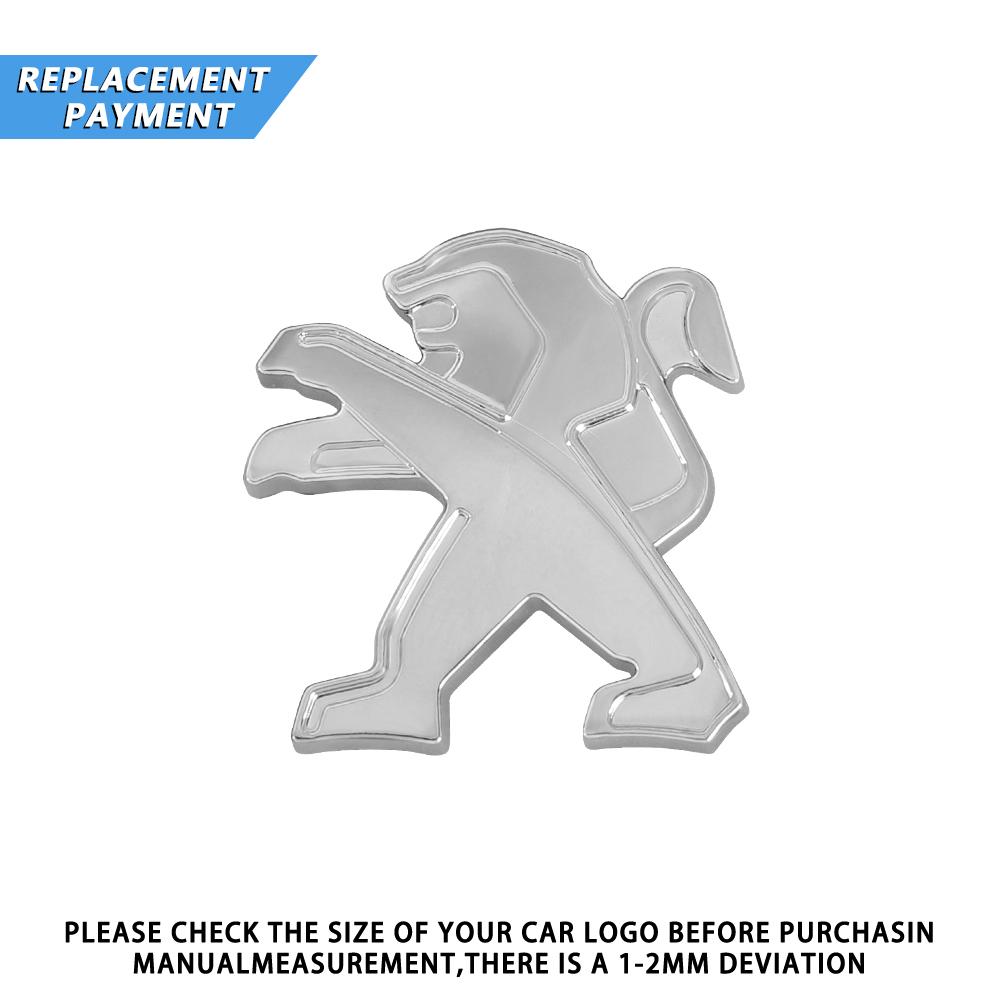 

2026 Hot Car Sticker Car Steering Wheel Sticker Badge Decoration Car Accessories For Peugeot 207 3008 206 208 308 307 407 508 50