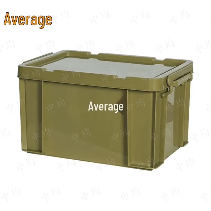 Military Green Plastic Storage Box