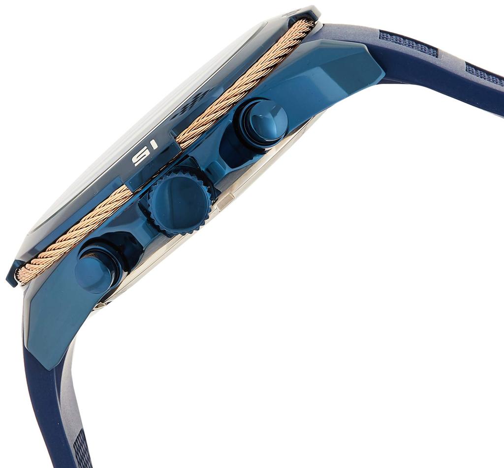 Guess Surge Chronograph Guess Blau Analog Sportlich Quarz Überseeversand W1168G4 Herren