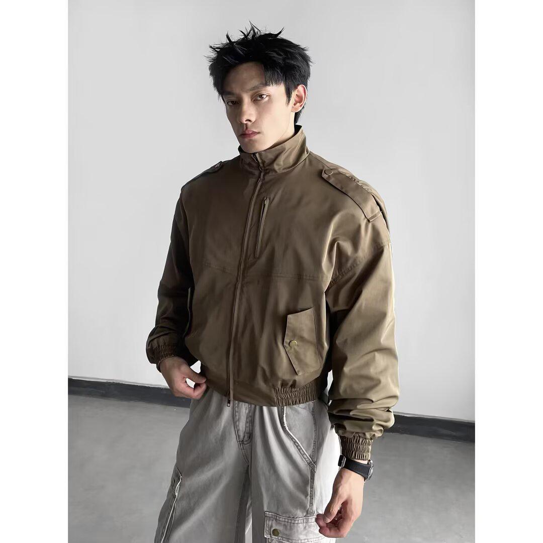 2025 Men s Windproof Spring and Fall American Trendy Casual Jacket XL