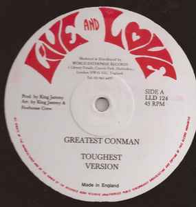 

12-дюймовая пластинка TUFFEST - Величайший мошенник LLD124 Живи и люби US Reggae, Ska & Dub Б/У