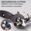 Ratcheting Tubing Cutter 8-29mm Universal Stainless Steel Copper Aluminium Ratchet Scissors Hose Cutting Hand Tools