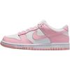 (GS) Dunk Low 'White Medium Soft Pink' Kids' FB9109-125