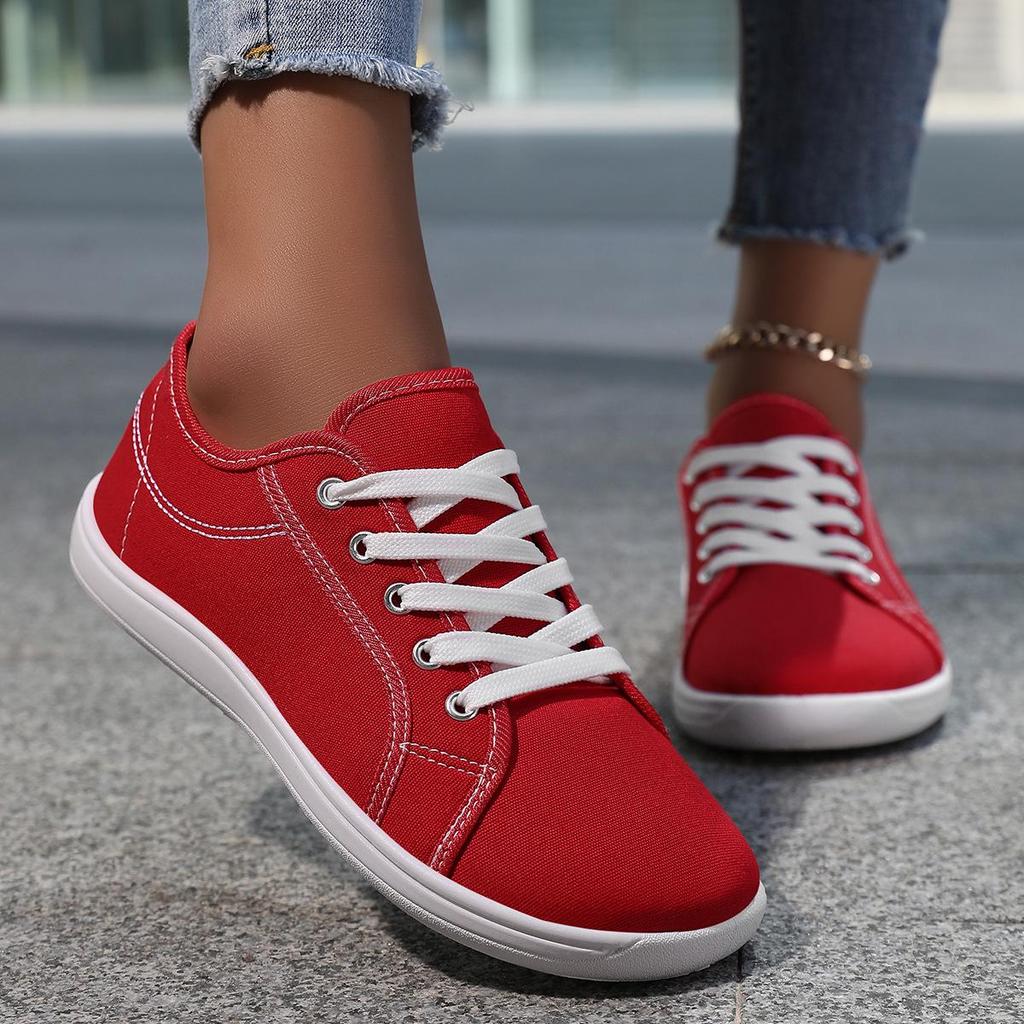 Pánské a dámské bílé plátěné tenisky s měkkou protiskluzovou podrážkou - Velké velikosti, Odolné proti opotřebení, Pro gymnastický výkon