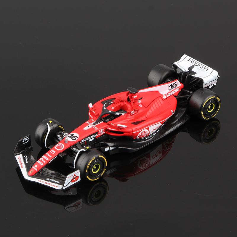 ABAC1 Bburago 1:43 2023 F1 Model RB19 W14 SF23 C43 A523 AMR23 Racing Alloy Car Toy Red Bull Mercedes Alfa Romeo Apline