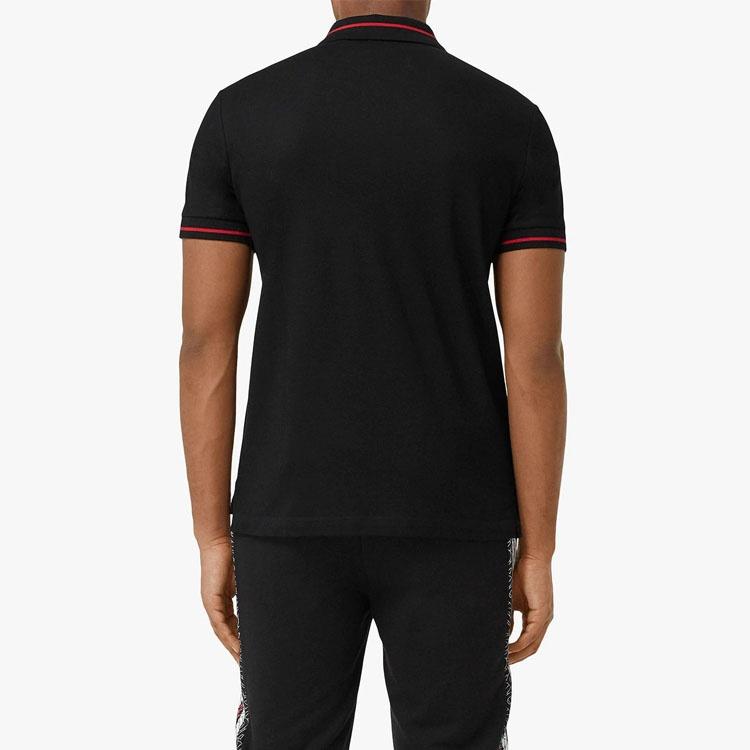 Burberry Short Sleeves Polo Shirt 'Black' Men's 80259721
