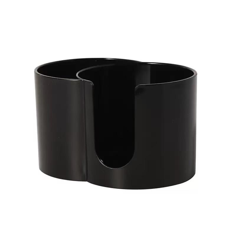 Q-Tip Holder Dispenser, 2-Section Bathroom Canister - Q-Tips, Cotton Pad & Ball Holder, Dustproof Cotton Rounds Holder