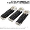 50 Pair Connector 2P - Solder-Free Strip-Free Insulation Piercing Terminal Block, Quick Disconnect Plug for LED Cable