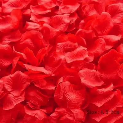 1000 Buc Petale de Trandafir Artificiale False Colorate Simulare Mătase Petală de Trandafir Pentru Ziua Îndrăgostiților Petrecere de Nuntă Decorațiune Romantică