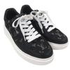 Great LOUIS VUITTON Low cut sneakers black Monogram denim mens 7 1ACQL7 Used
