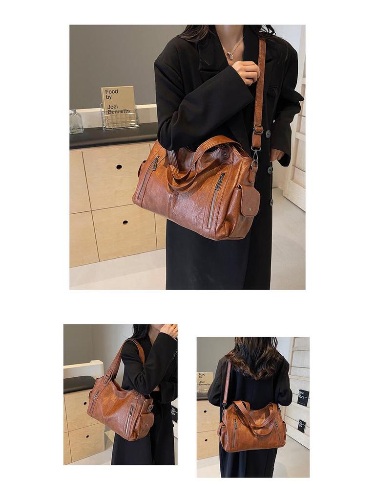 Mykonos High-End Large Capacity Fashion Tote & Crossbody Bag