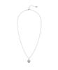 Rest&Recreation Logo Ball Pendant Long Necklace - Silver